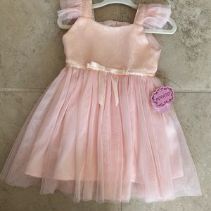 Sequin bodice tulle dress